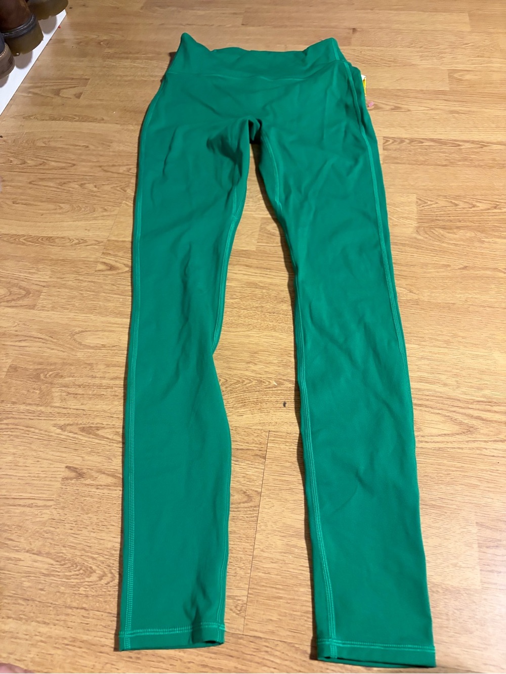 Fabletics Kelly Green High-Rise Leggings- like new